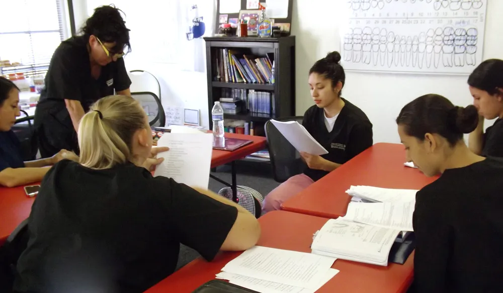 Inside the ASDA classroom — students and training stations (11)