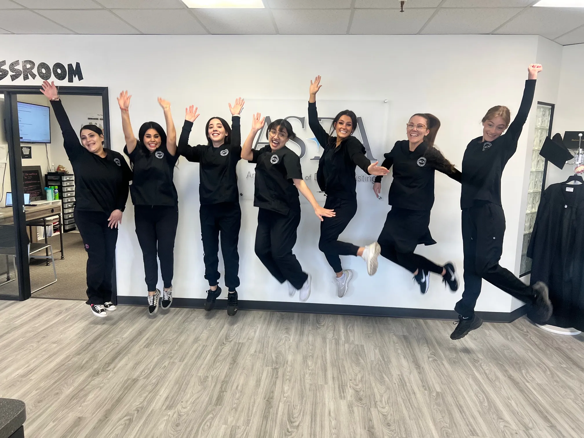 Inside the ASDA classroom — students and training stations (16)